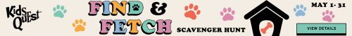 Find & Fetch Scavenger Hunt at Kids Quest