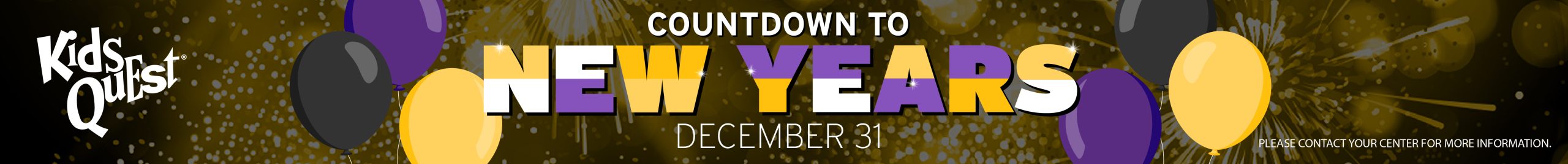 Countdown to New Years at Kids Quest