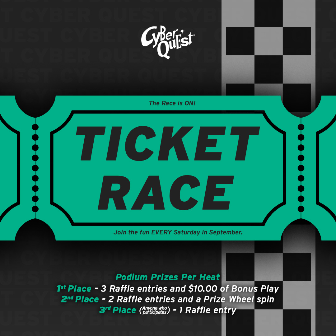 Ticket Race at Cyber Quest