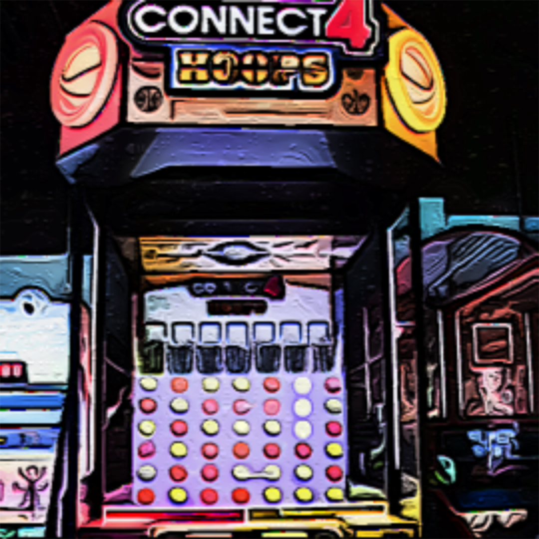 Connect 4 Hoops Arcade Game