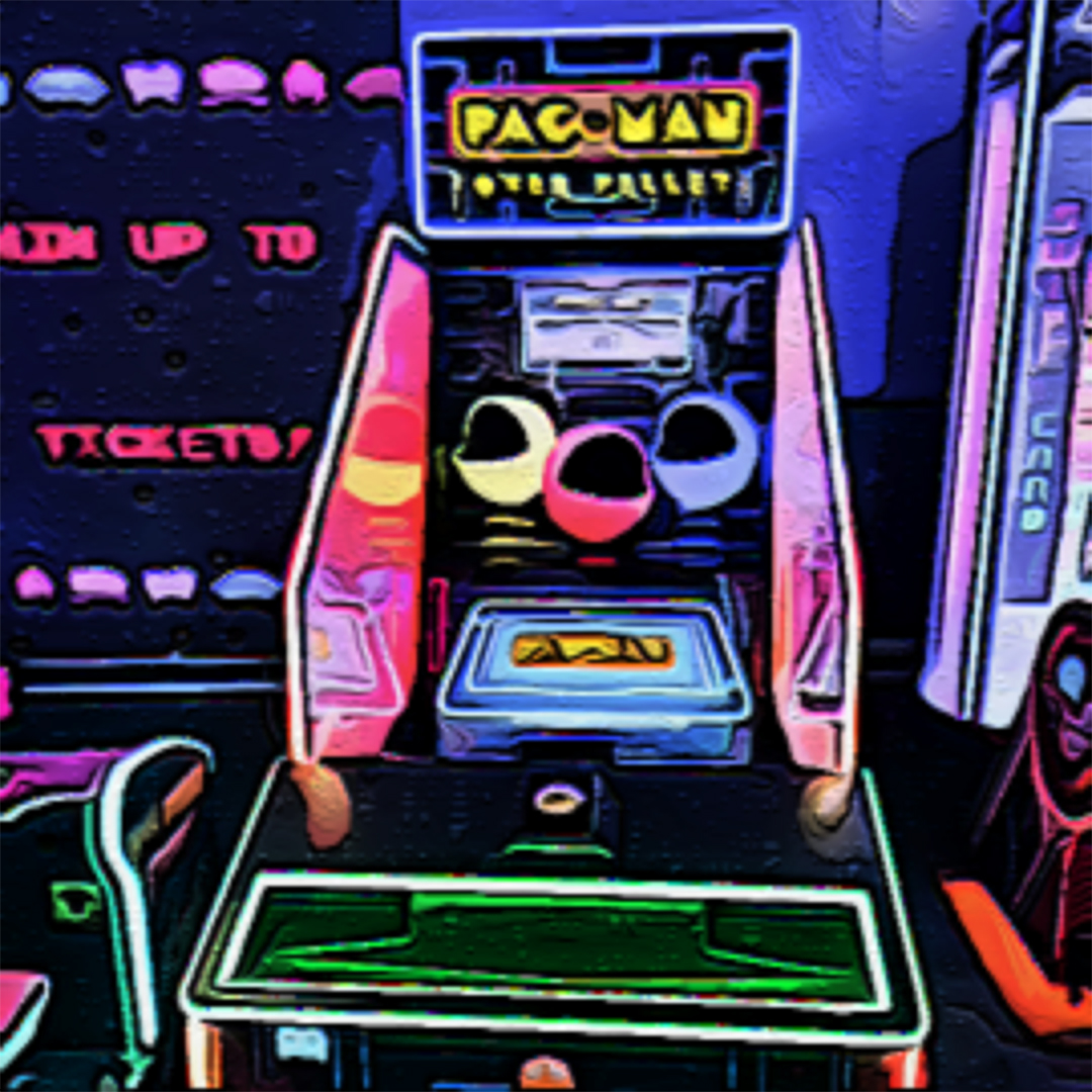 Pac-Man Power Pellets Arcade Game