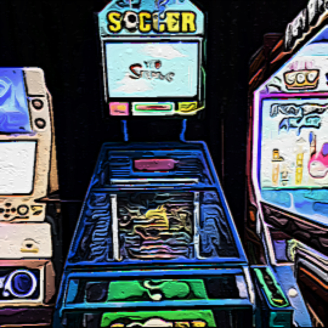 Simpson's Soccer Arcade Game