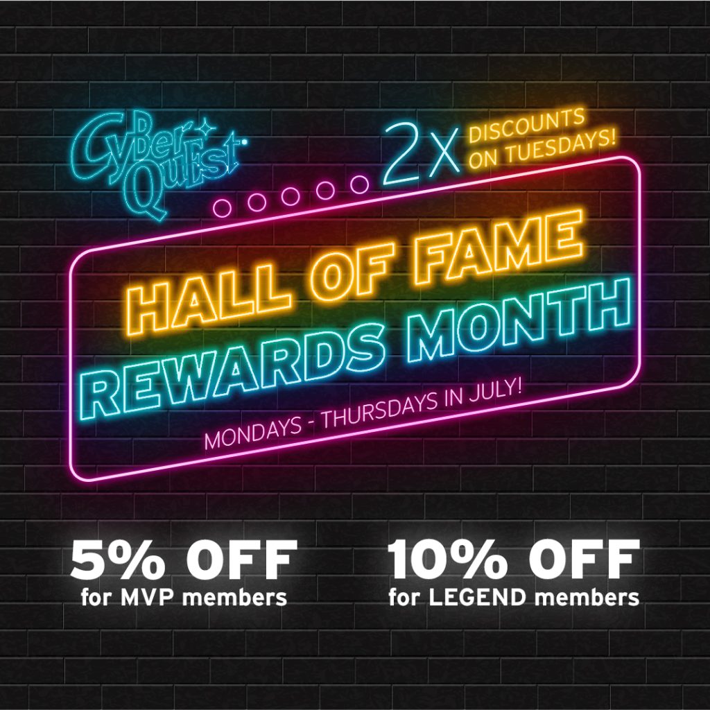 Hall of Fame Rewards Month