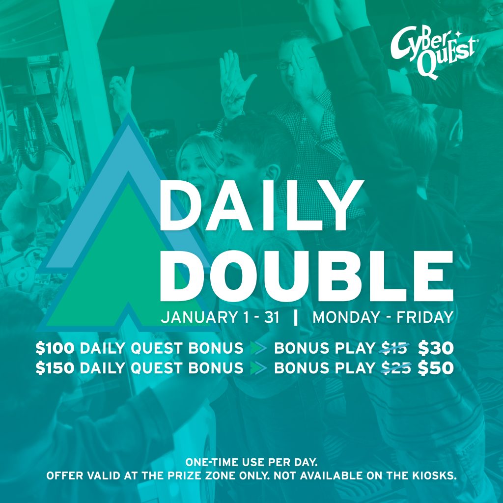 Daily Double at Cyber Quest